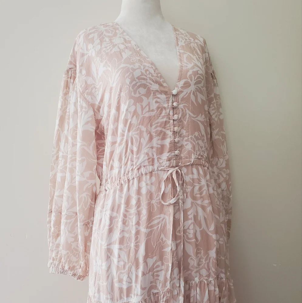 Anthropologie Erin Fetherston Macey V-Neck Maxi Dress - Picture 5 of 16